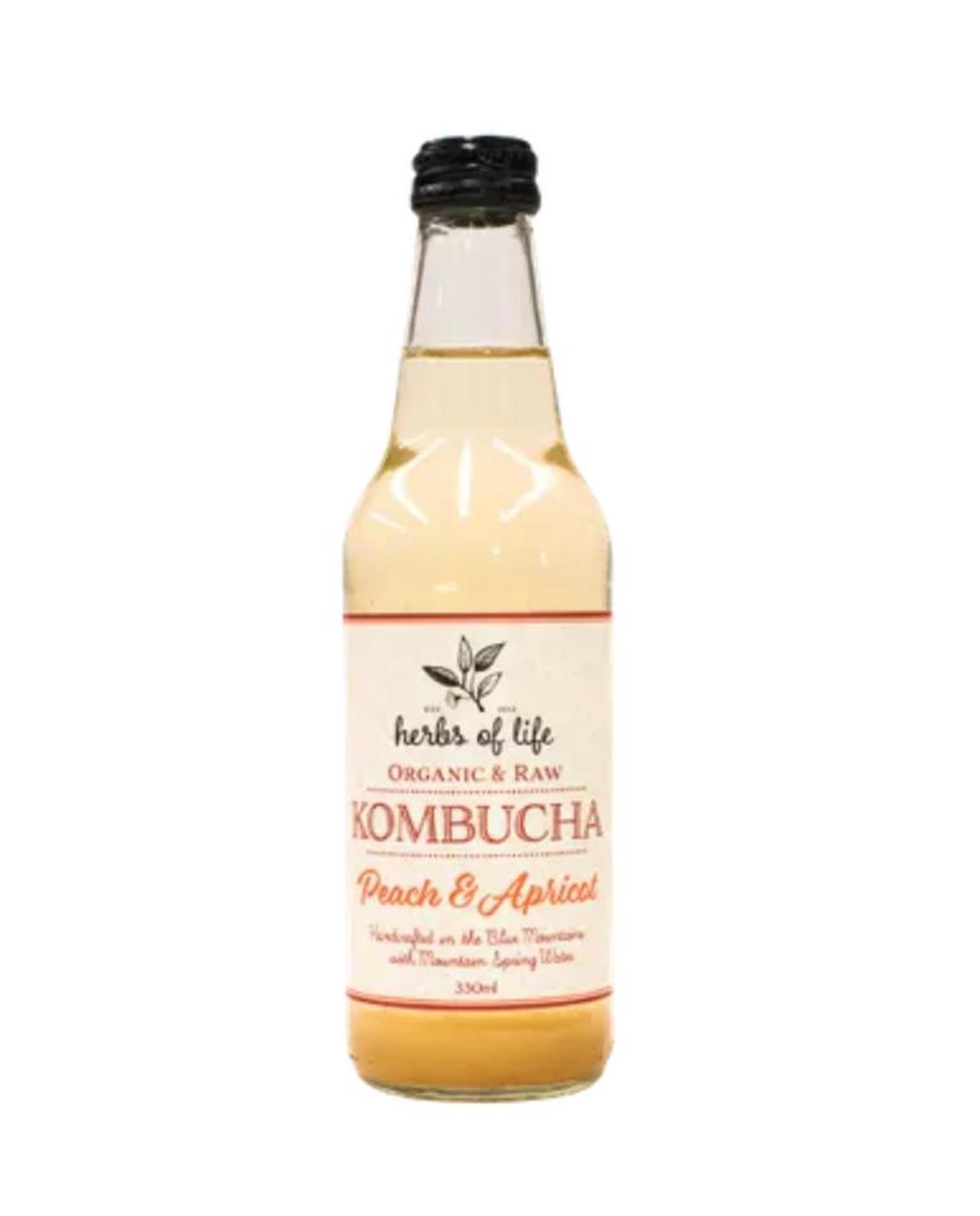 Kombucha Organic: Peach & Apricot - HL (Esky Required)