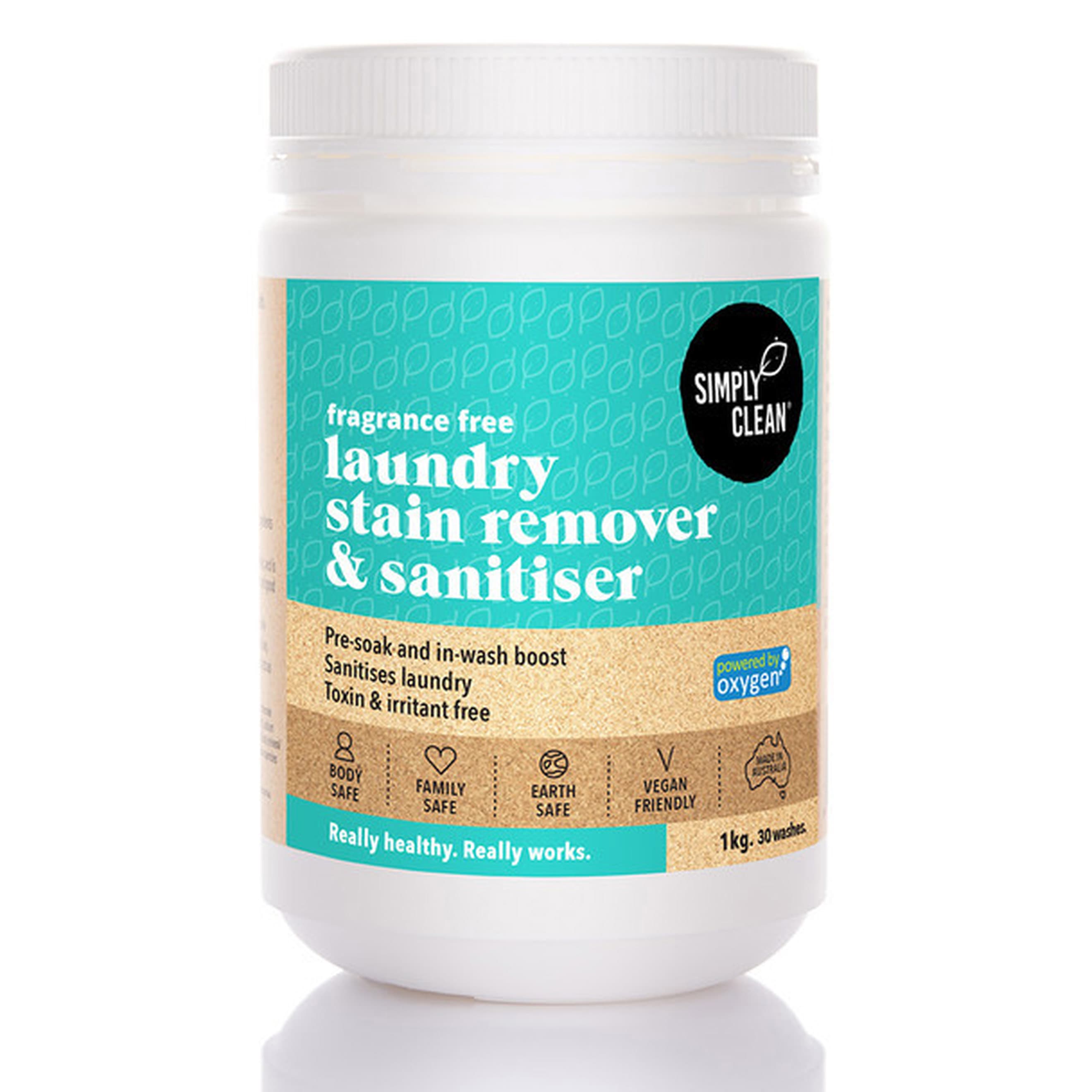 Laundry: Stain Remover & Sanitiser: Fragrance Free - SC