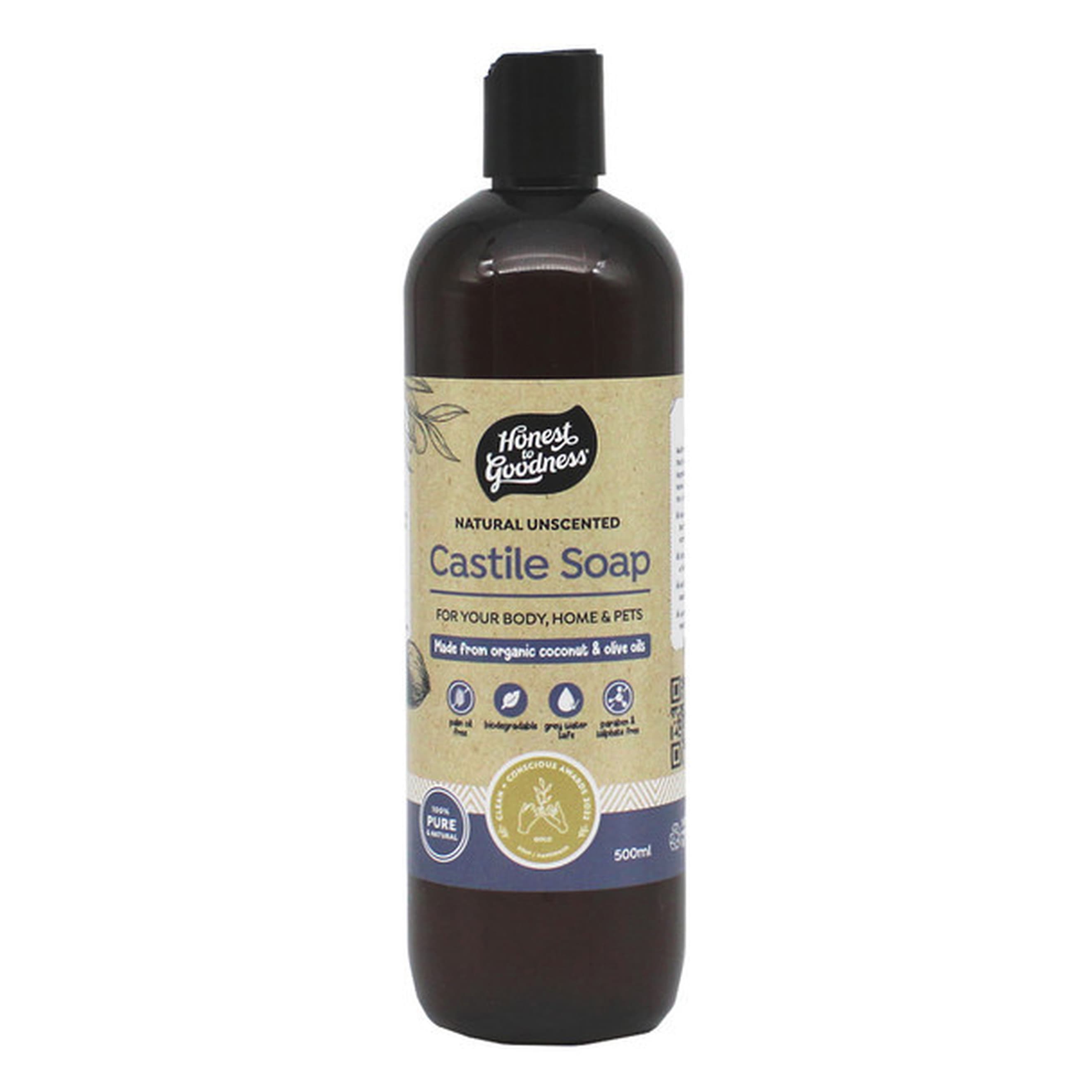 Soap Natural: Unscented Castile - HG