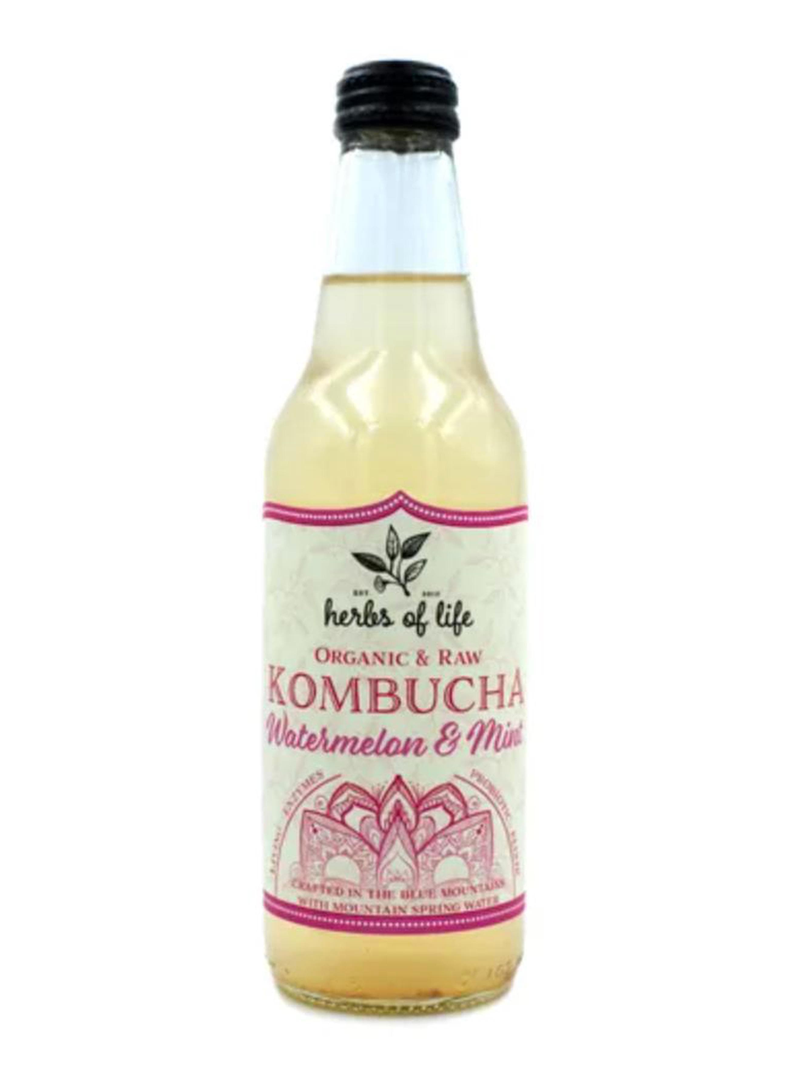 Kombucha Organic: Watermelon & Mint - HL (Esky Required)