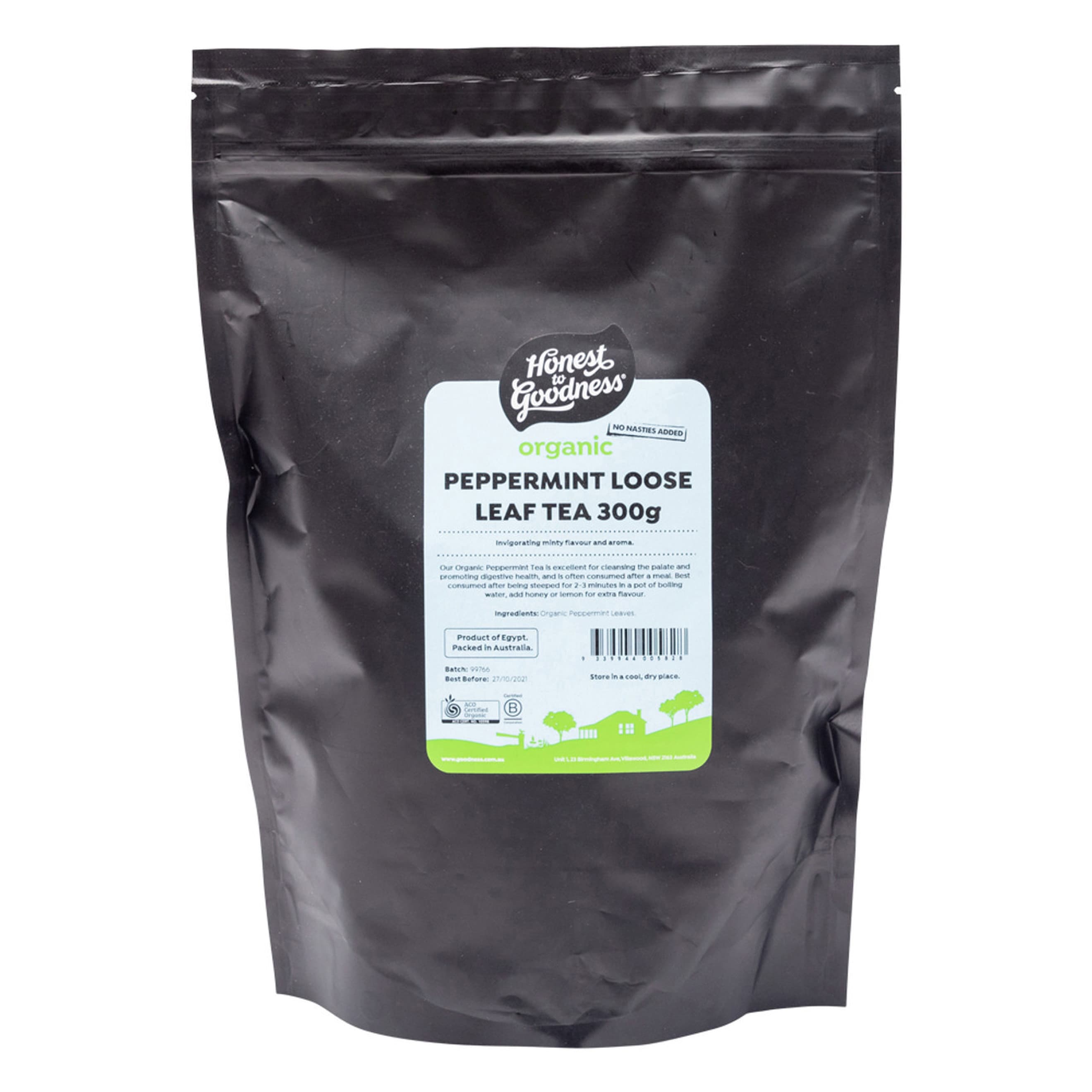Tea, Loose Leaf - Peppermint - Organic - HG