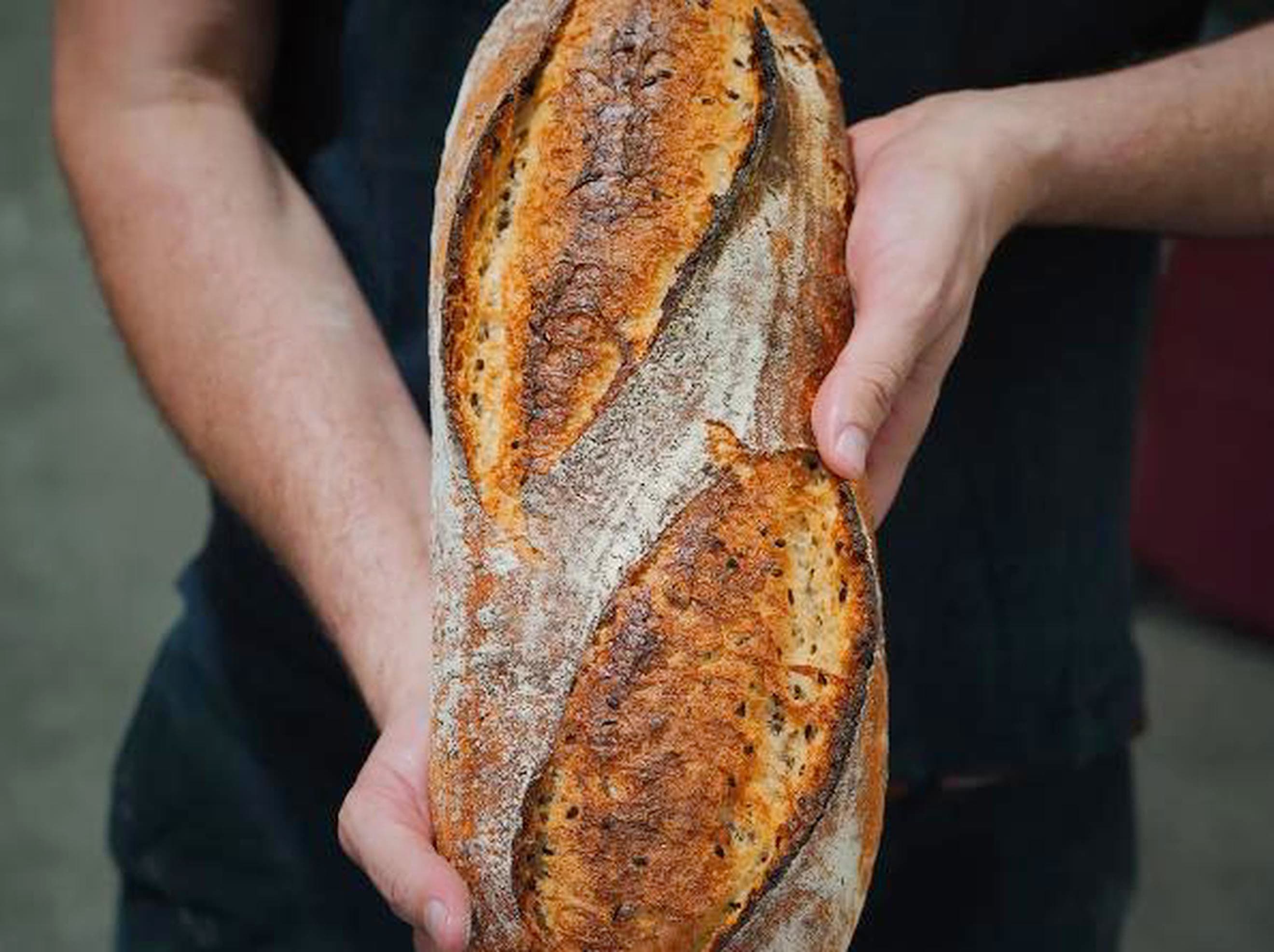 Bread: Sourdough - Sesame, Soy & Linseed - LARGE - BF