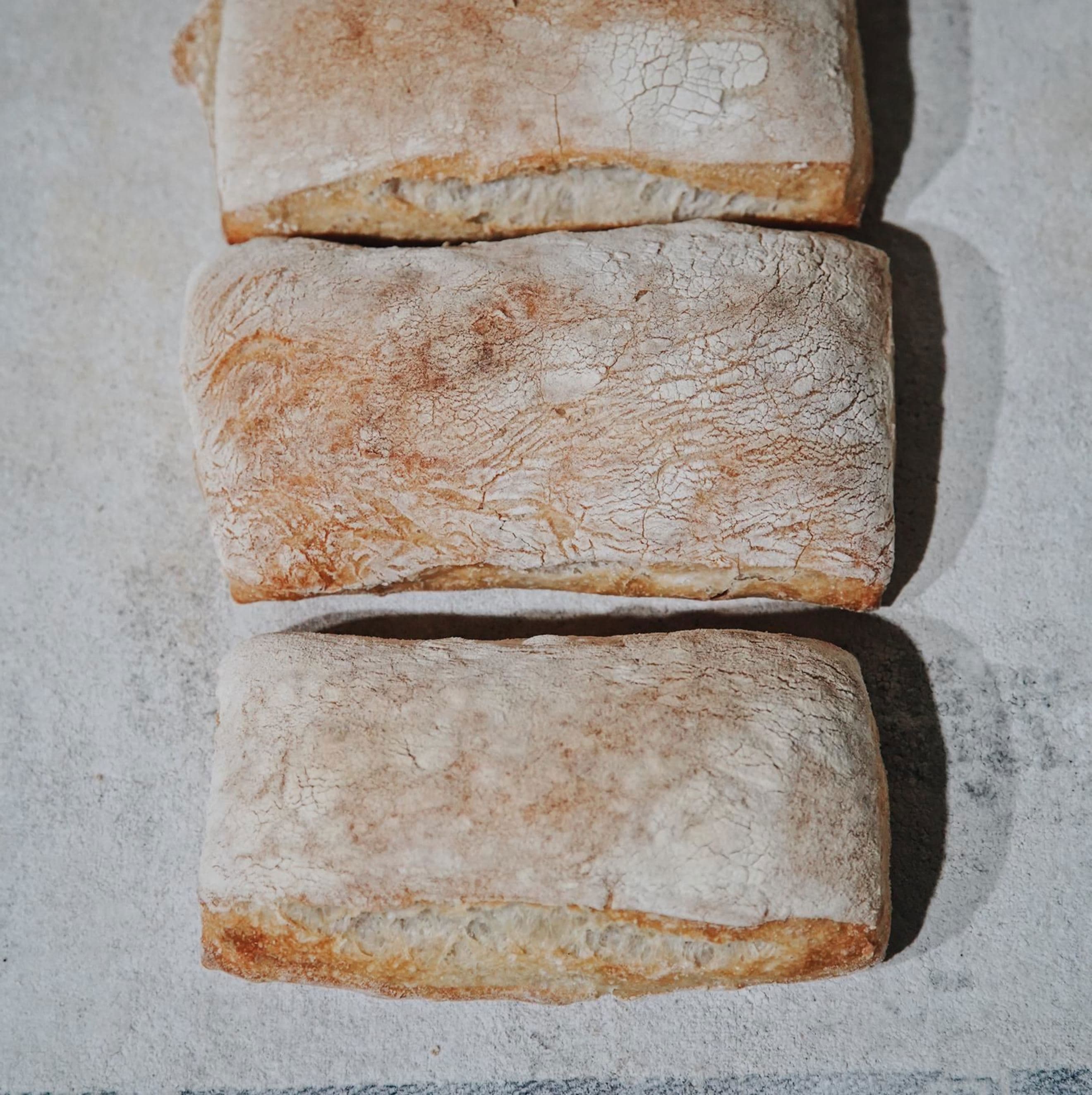 Bread: Ciabatta Rolls - Rectangle - BF